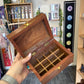 12 Bottle Wooden Essential Oil Box