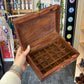 24 Bottle Wooden Essential Oil Box