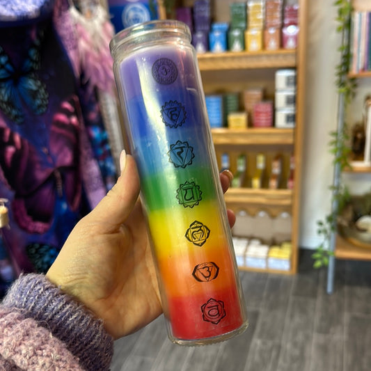 Tall Chakra Candle