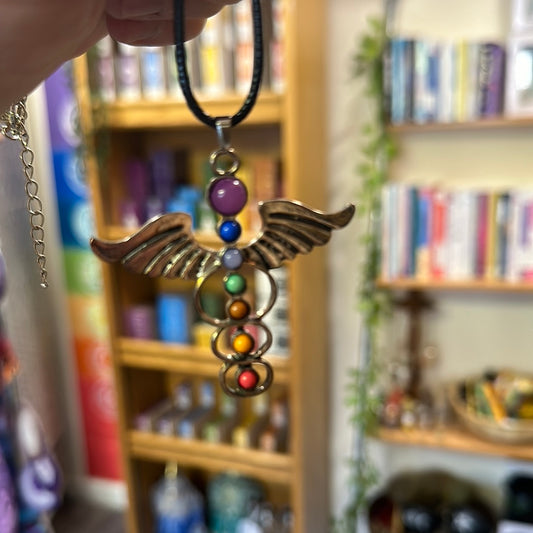 Chakra Guardian Angel Necklace