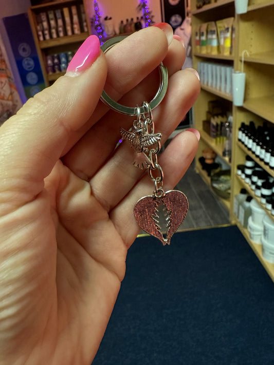 Angel And Wings keyring