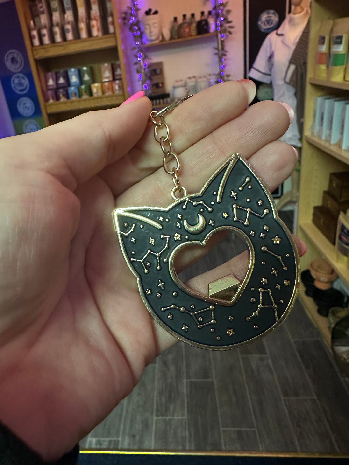 Cat Keyring