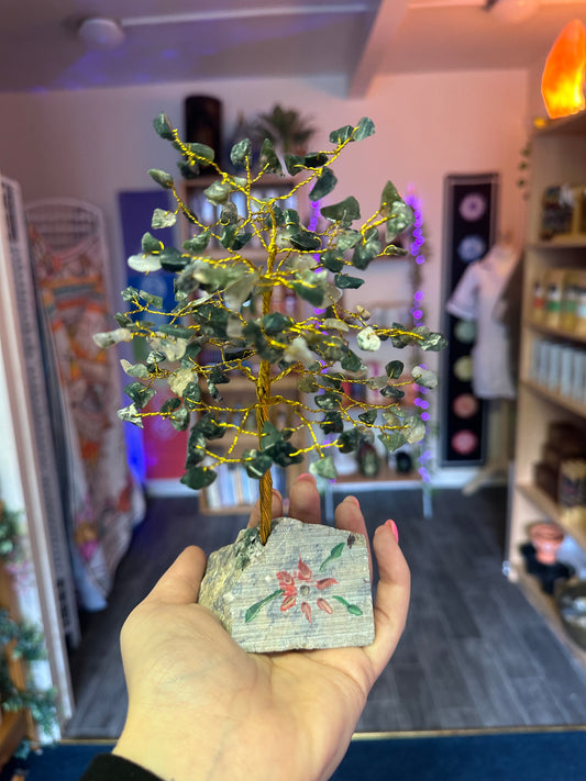 Moss Agate Gem Tree