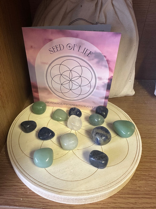 Seed Of Life Crystal Grid Set