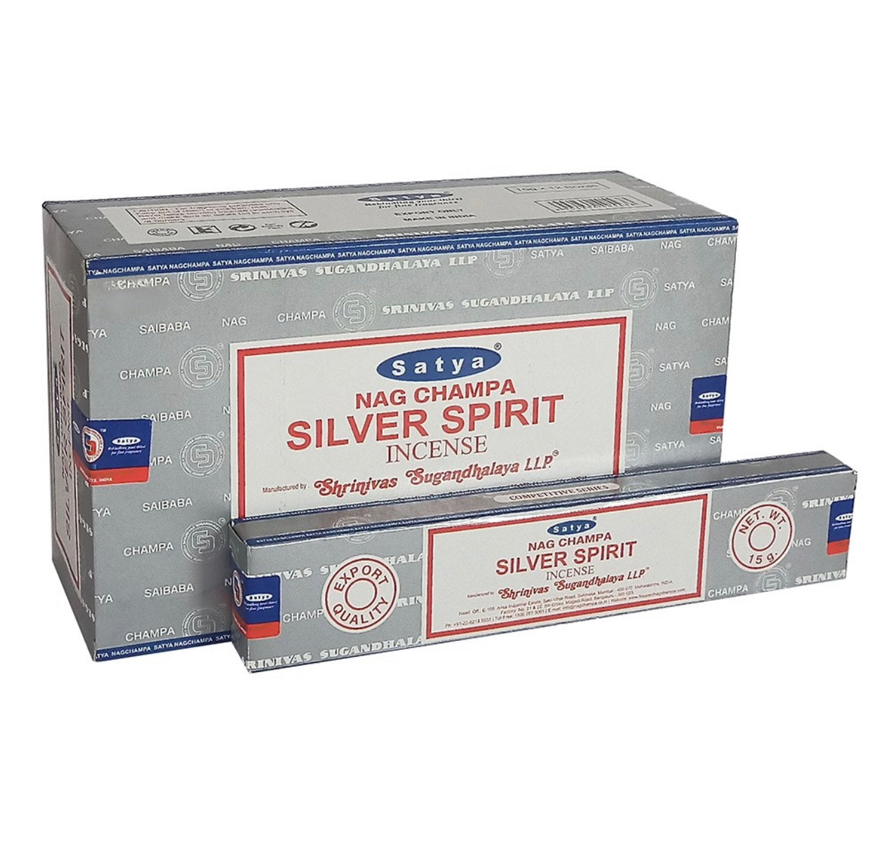 Silver Spirit Incense Sticks