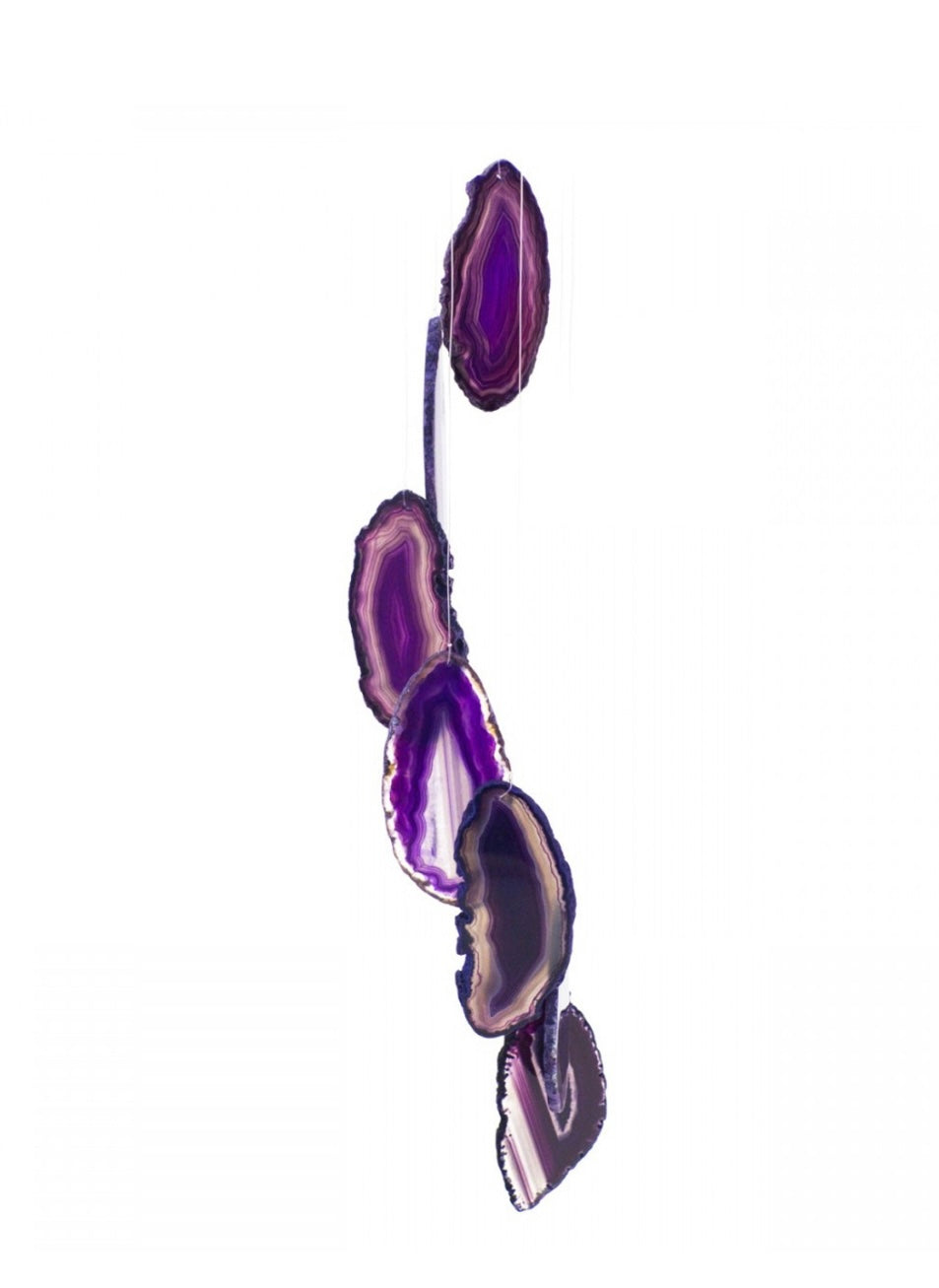 Purple Agate Windchime