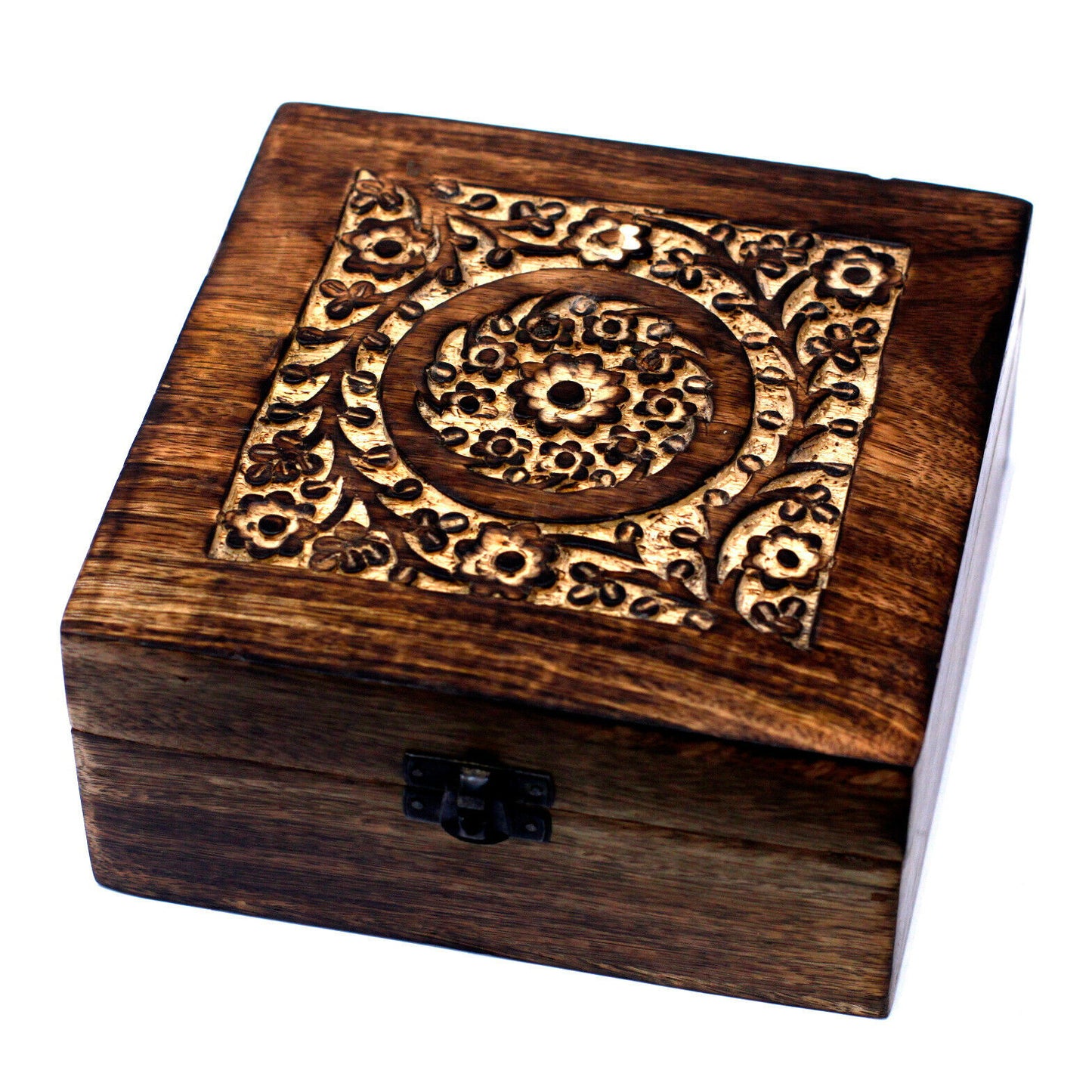 25 Bottle Wooden Essential Oil Box